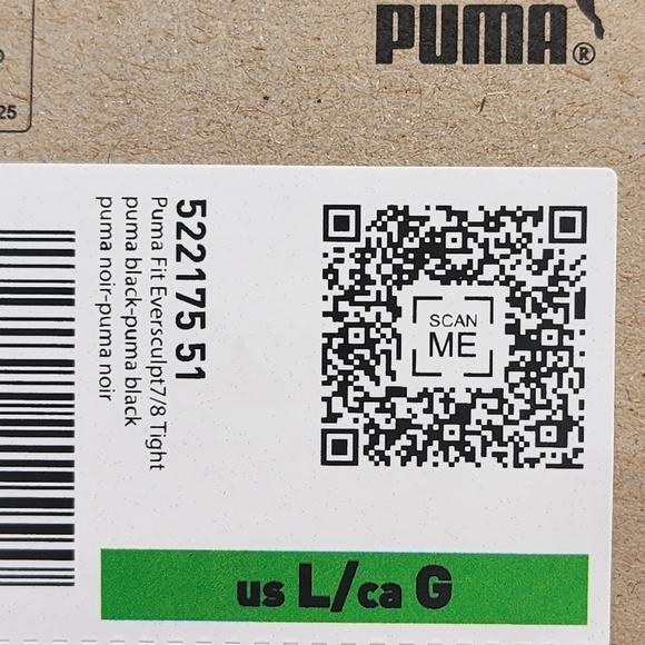 Puma Women's Fit Eversculpt 7/8 Training Tights - L - Picture 7 of 8